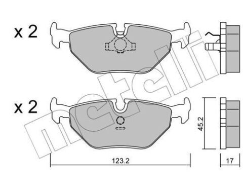Колодки гальмівні (задні) BMW 3 (E30/E36/E46) 90-98/ 5 (E34) -97 (Teves) Колодки гальмівні (задні) BMW 3 (E30/E36/E46) 90-98/ 5 (E34) -97 (Teves)