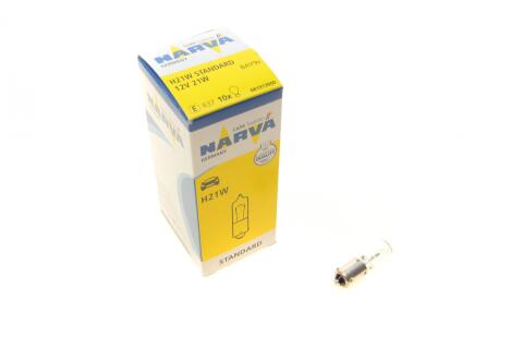 Автолампа H21W 12V 21W BAY9S Halogen Miniature