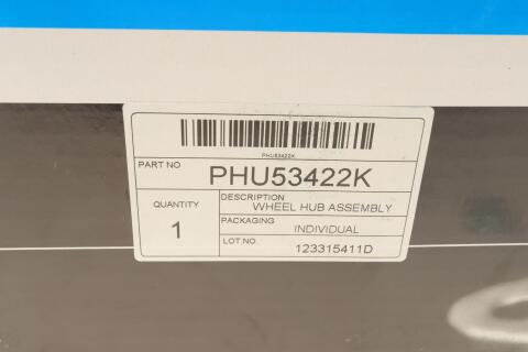 Подшипник ступицы (задней) Opel Combo 01-(К-кт c болтами и гайками) 4 отв.