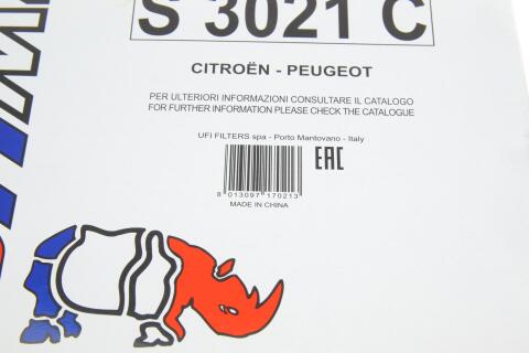 Фильтр салона Citroen Berlingo/Peugeot Partner 1.1-2.0HDI 96-