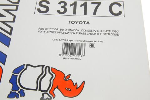 Фільтр салону Toyota Corolla 1.3-2.0D 92-02 Фільтр салону Toyota Corolla 1.3-2.0D 92-02