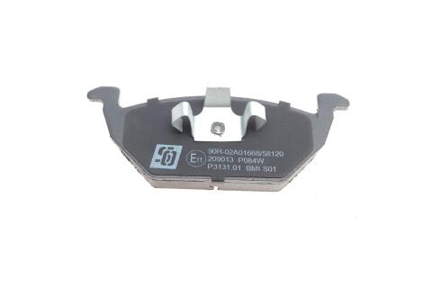 Колодки гальмівні (передні) VW Caddy 03-