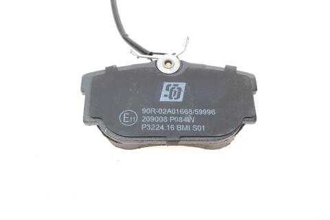 Колодки гальмівні (задні) VW T4 90- (з датчиком)