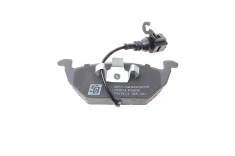 Колодки гальмівні (передні) VW Caddy 03-