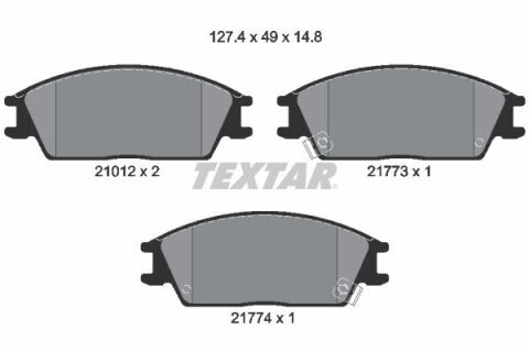 Колодки гальмівні (передні) Hyundai Accent I/II 89-06/Getz 02-11 (Akebono)