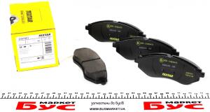 Колодки гальмівні (передні) Daewoo Lanos/Chevrolet Aveo 03- (Akebono) Q+
