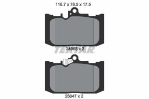 Тормозные колодки (передние) Lexus GS 12-/ RC 14- (Advics)