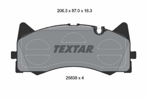 Колодки тормозные (передние) MB C-class (W205) C63 AMG 14-(Akebono) Q+