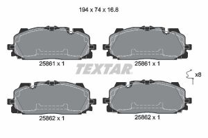 Колодки тормозные (передние) Audi A5/Q7 2.0-3.0 D 15-/VW Touareg 17- (Akebono)