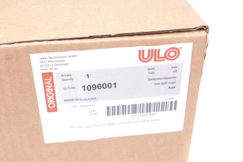 Фонарь задний Audi A6 Avant 11-14 (L)