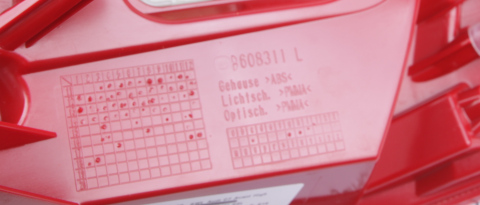 Фонарь задний Audi A6 Avant 11-14 (L)