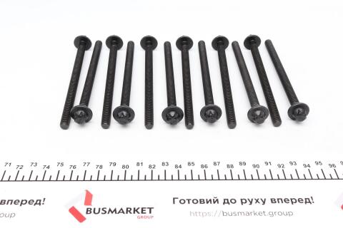 Болты головки (к-кт 12шт.) Opel Combo/Astra F/G/H/Corsa B/C/D/Meriva/Tigra 1.2-1.4 98- (M8x1.25x119)