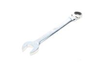 Ключ ріжково-накидний з тріскачкою 15 мм 72 зуб. L-200 мм