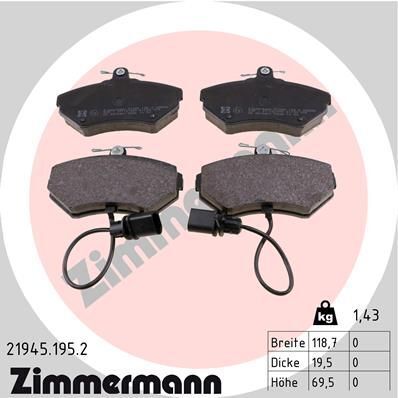 Колодки тормозные (передние) Audi A4 94-08/Seat Exeo 08-13/VW Passat 96-00 (Lucas) (с датчиком)