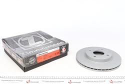 Диск тормозной (передний) Ford Fiesta 08-(258x23) (с покрытием) (вентилированный)