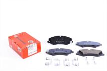 Колодки тормозные (передние) Land Rover Discovery IV/V/Range Rover 2.0-5.0 4x4 09- (TRW) (с аксессуарами)
