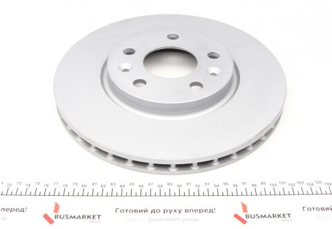 Диск тормозной (передний) Renault Megane IV 18-/Talisman 15- (296x26) (с покрытием) (вентилированный)