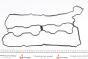 Прокладка кришки клапанів BMW 5/6/X5/X6/7 4.4/4.4D 08- (к-кт), фото 3 - інтерент-магазин Auto-Mechanic