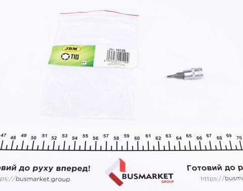 Біта Torx T10 + адаптер під ключ 1/4"