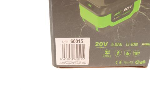 Аккумулятор Samsung 6.0Ah/108Wh/20V