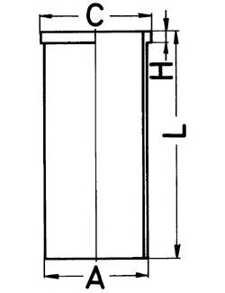 Гільза циліндра OM314/352/364/366