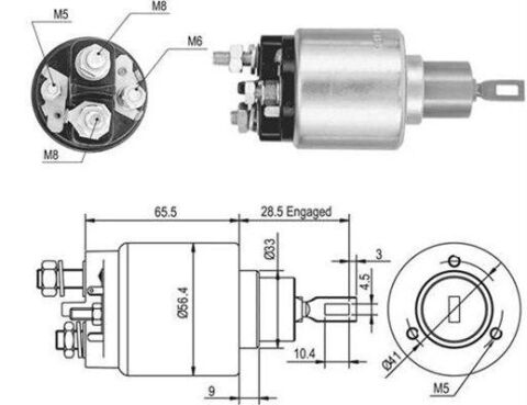 Реле стартера втягуюче BMW 3 (E30)/5 (E28/E34) 81-91 M20