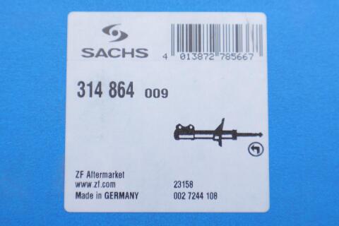 Амортизатор (передній) BMW 5 (F07) 09-17 (L) N47/N55/N57/N63