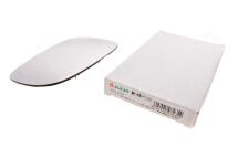 Скло дзеркала (з підігрівом) VW Touran 03-10 (R)