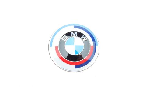 Эмблема крышки багажника BMW X5 (G05/F95)/X6 (G06/F96) 18- BMW 50 Jahre M