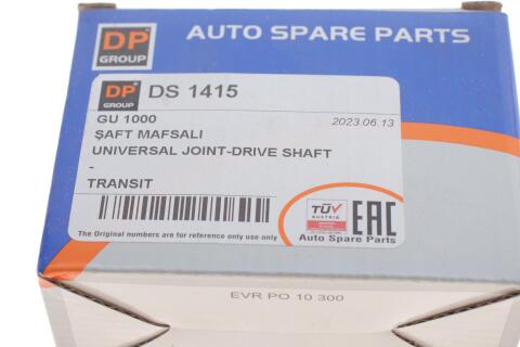 Хрестовина кардана Ford Transit 98-00 (26.97x81.75)