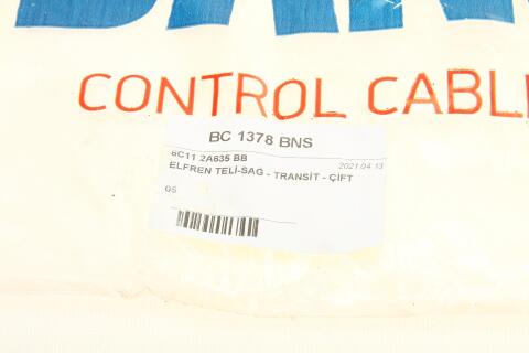 Трос ручника (задній) (R) Ford Transit 06- (1270/1070mm)