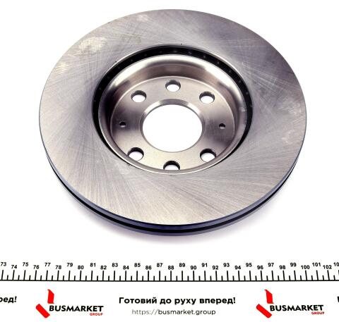 Диск гальмівний (передній) Fiat Punto/Opel Corsa 08- (257x22)