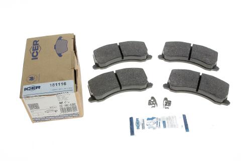 Колодки гальмівні (передні) Suzuki Baleno 95-02