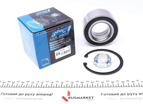 Подшипник ступицы (задней) BMW 3/7/8/X3/Z3 94- (+ABS) (44.9х85.1х41) (к-кт)