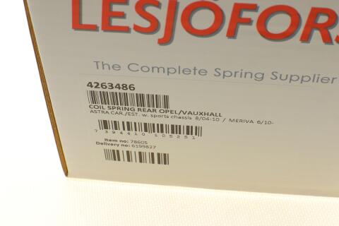 Пружина (задня) Opel Astra H/Meriva 1.3-1.9CDTI/1.4-1.8/2.0Turbo 04- (вэн/унив.) (з пост.d)