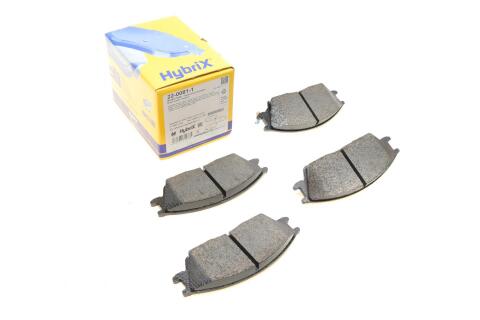 Колодки тормозные (передние) Hyundai Accent I/II 94-05/Getz 02-10/Elantra 90-00/Pony 85-95