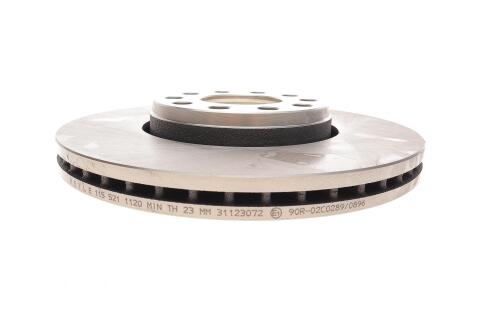 Диск гальмівний (передній) Audi 100/A4/A6/Skoda SuperB I/VW Passat (288x25) 1.6-3.0 90-13 Диск гальмівний (передній) Audi 100/A4/A6/Skoda SuperB I/VW Passat (288x25) 1.6-3.0 90-13