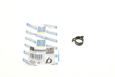 Хомут металевий самозажимний (24мм)