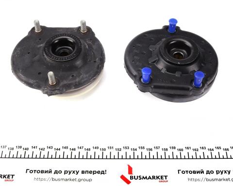 Подушка амортизатора (переднього) + підшипник Citroen Nemo 08- (всередині OE/SNR) к-кт 2 шт.