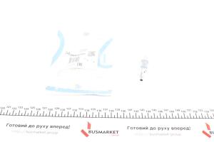 Клапан паливний (зворотний) d=8мм