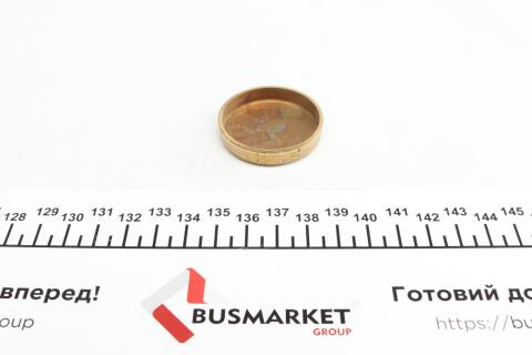 Заглушка блоку циліндрів (d=39.5mm) Латунь/Brass