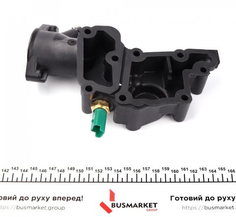 Корпус термостата Citroen Berlingo/Peugeot Partner 1.1-1.6i 96- (+ датчик) Корпус термостата Citroen Berlingo/Peugeot Partner 1.1-1.6i 96- (+ датчик)