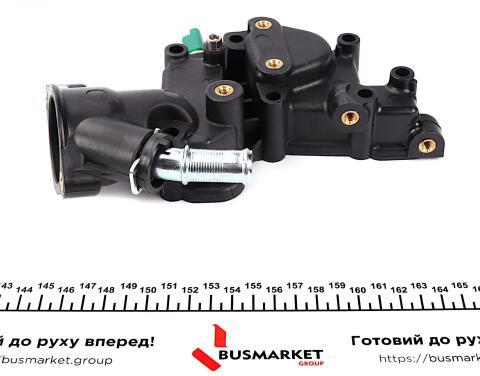 Корпус термостата Citroen Berlingo/Peugeot Partner 1.1-1.6i 96- (+ датчик) Корпус термостата Citroen Berlingo/Peugeot Partner 1.1-1.6i 96- (+ датчик)
