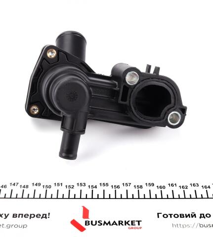 Фланец системы охлаждения Ford Connect 1.8 TDCI 02- (с термостатом и уплотнением)