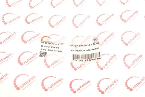 Бачок омивача Renault Megane/Scenic 09- Бачок омивача Renault Megane/Scenic 09-