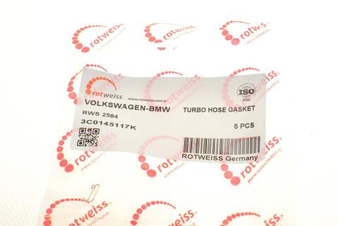 Прокладка патрубка інтеркулера ущільнююча VW T5 2.5 TDI 03-09/BMW X6 3.0d 08-14 (67.9mm) Прокладка патрубка інтеркулера ущільнююча VW T5 2.5 TDI 03-09/BMW X6 3.0d 08-14 (67.9mm)