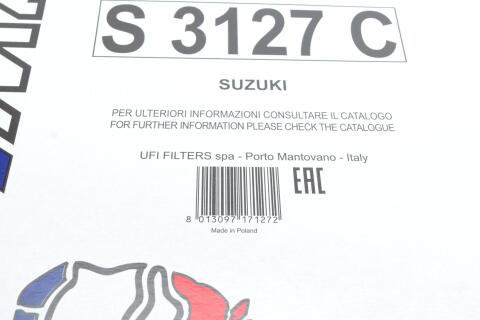 Фільтр салону Suzuki Jimny 98-