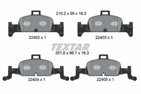 Колодки тормозные (передние) Audi A4/A5/A6/A7/Q5 15- (Ate-Teves) Q+