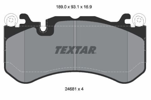 Колодки тормозные (передние) C-class (W204/W205) 08- /E-class (W211/W212) 06- /S-class (W221/W222) 05-