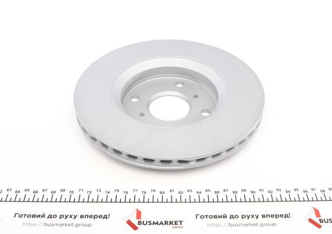 Диск тормозной (передний) Citroen C1/Peugeot 107/Toyota Aygo 05- (247x20) (с покрытием) (вентилир)